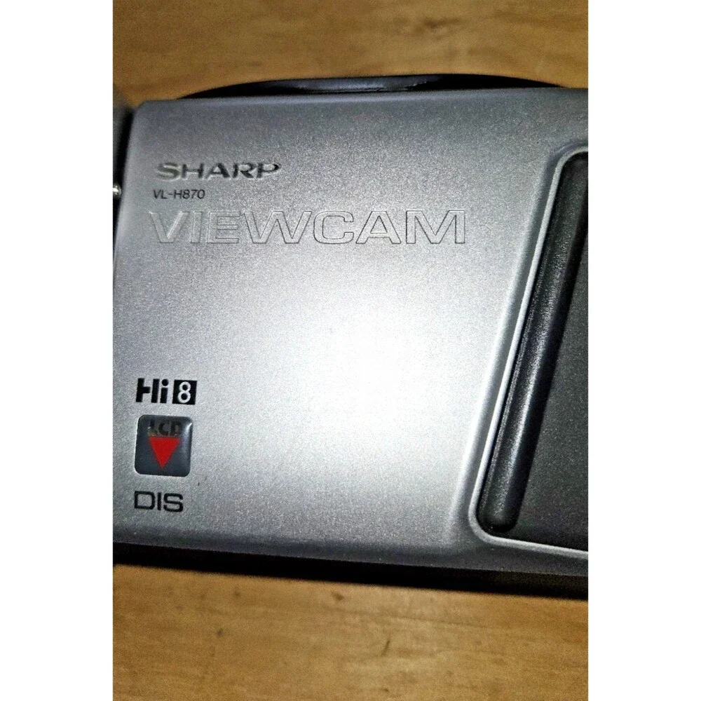 Sharp VL-H870U 8mm Video 8 Camcorder VCR Camera Viewcam w/ REMOTE TESTED cords